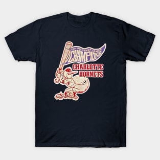 Charlotte Hornets Baseball T-Shirt